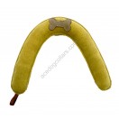 Ace Dog Toy: Made of SUEDE LEATHER